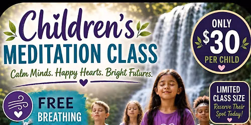 Children's Meditation and Craft Class