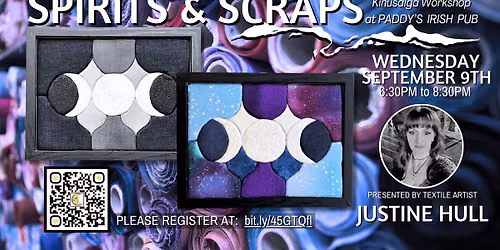 Spirits & Scraps Kinusaiga Workshop
