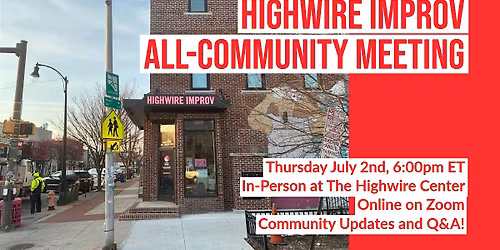 All-Community Meeting - July 2026