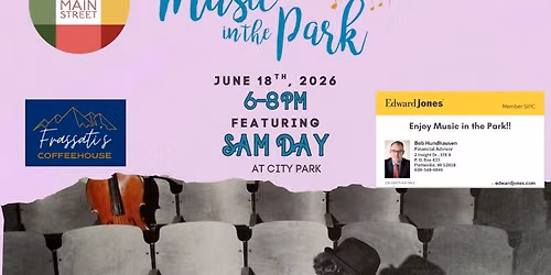 Music in the Park - Sam Day