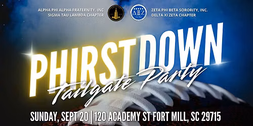 Phirst Down Tailgate Party