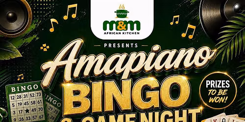 Amapiano Bingo x Game Night