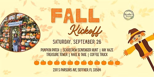 Fall Kickoff at Kerby's Nursery