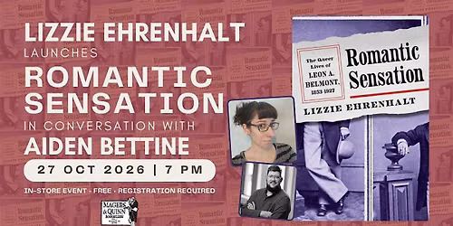 Lizzie Ehrenhalt launches Romantic Sensation with Aiden Bettine