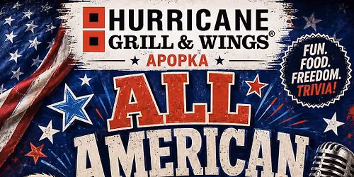 All American Trivia @ Hurricane Grill & Wings Apopka