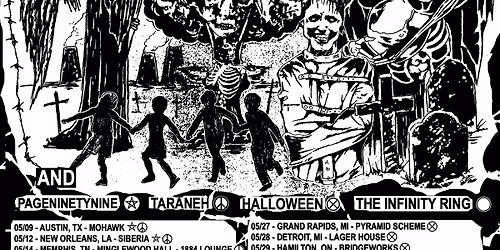 Portrayal of Guilt (TX) w\/ Street Sects (TX) & Halloween