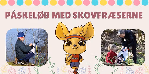 Er du mellem 5 og 8 år, så tag med Skovfræserne til Påskeløb