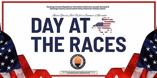 SARATOGA CONSERVATIVE PARTY DAY AT THE RACES