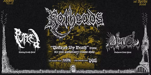 Rotheads "Unfazed By Death" demo - 10 year anniversary reissue show