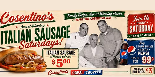 Italian Sausage Saturdays