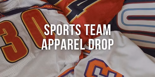 Sports Team Apparel Drop