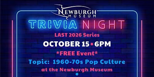 Trivia Night: 1960s-70s Pop Culture
