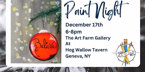 Believe Ornament @ Hog Wallow Tavern