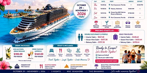 October MSC Cruise