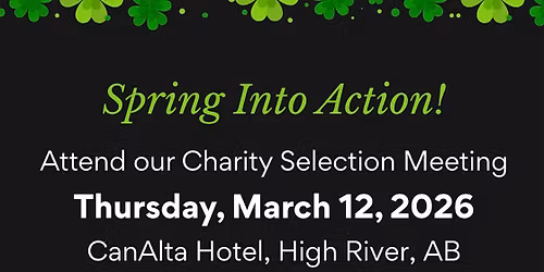 March Charity Selection Meeting & AGM - 100 Women Foothills