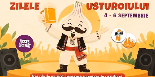  Zilele Usturoiului 2026 - 4-6 septembrie 2026
