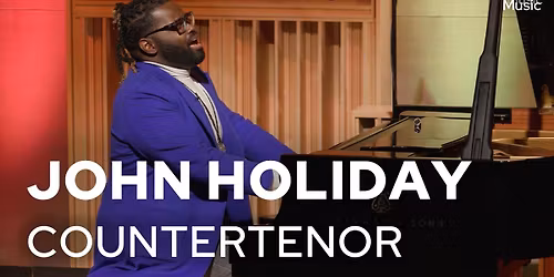 John Holiday concert at Winsupply Theatre at Schuster PAC