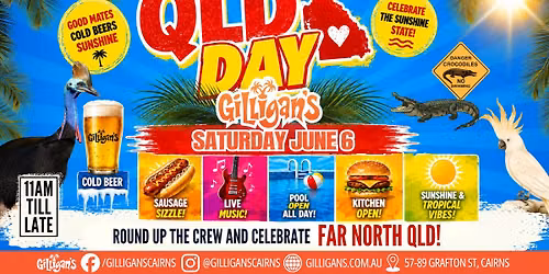 QLD Day at Gilligan\u2019s! 