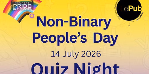 Non-Binary People\u2019s Day - Quiz Night