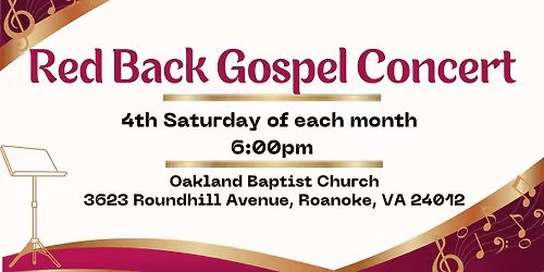 Red Back Gospel Concert