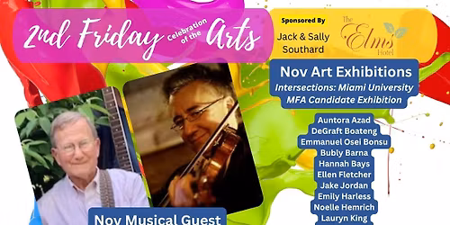 2nd Friday Celebratin of the Arts - Nov 2025