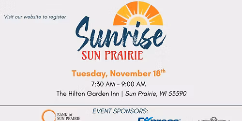 Sunrise Sun Prairie - November