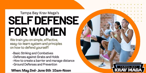 6 Week Women Self Defense Course - Summer