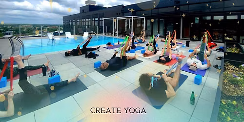 Rooftop-Poolside Community Yoga at ONE at the Peninsula