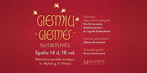 Knygos \u201eGiesmi\u0173 giesm\u0117\u201c sutiktuv\u0117s