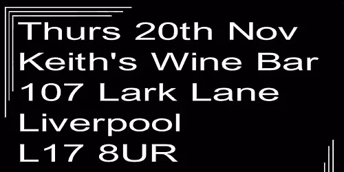 Speakeasy Bootleg Band at Keith's Wine Bar Thurs 20th Nov 9PM