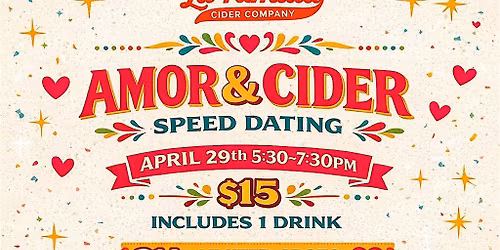 Amor & Cider Speed Dating Night (21+)