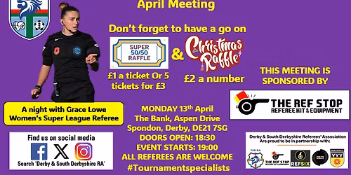 A night with WSL \/ level 3 referee