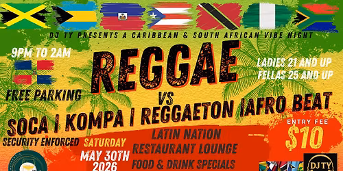 REGGAE VS SOCA \/ KOMPA \/ REGGAETON\/ AFRO BEAT