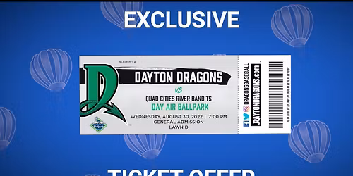 Quad Cities River Bandits at Dayton Dragons at Day Air Ballpark