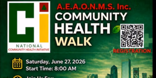 National Community Health Initiative Walk\/Run