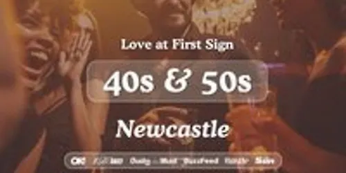 40s & 50s Singles Night at Harrys Newcastle Love at First Sign