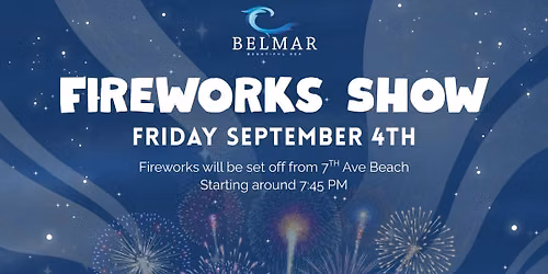 Belmar Fireworks Show 