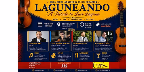 Laguneando: Centenary Tribute to Luis Laguna