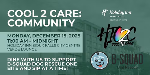 Cool 2 Care: Community | Supporting B-Squad Dog Rescue