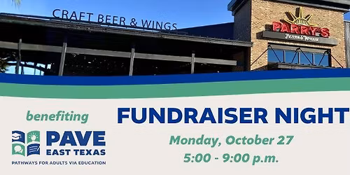 PAVE East Texas Fundraiser