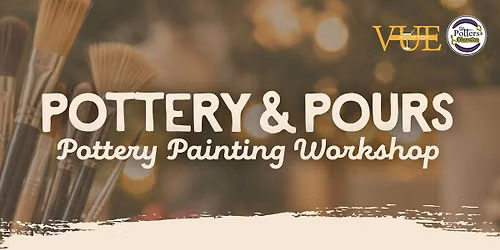 Pottery & Pours | Pottery Painting Workshop