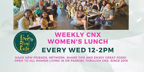 Weekly CNX Women\u2019s Lunch