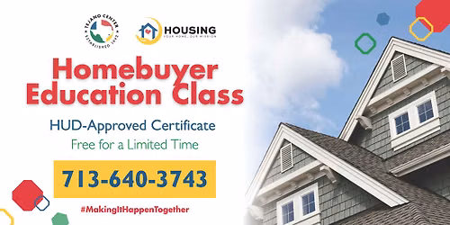Homebuyers Education Class 2026 (ENGLISH)