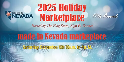 Made in Nevada Holiday Marketplace 
