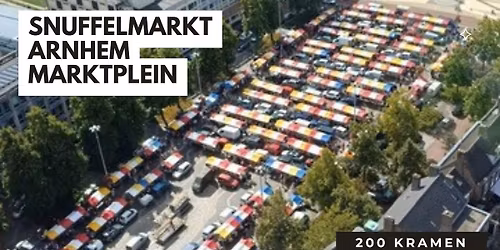 Snuffelmarkt Arnhem Marktplein