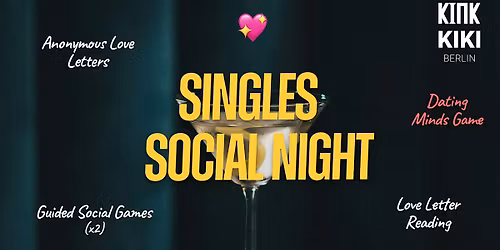 Singles Social Game Night @KINK Bar & Restaurant - June 17, 2026