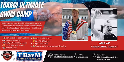 TBARM Ultimate Swim Camp New Braunfels,TX