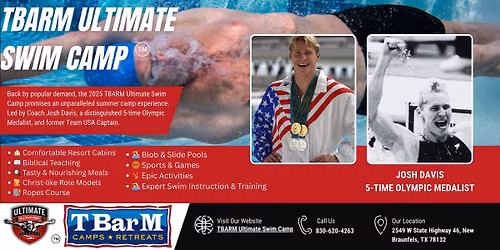 TBARM Ultimate Swim Camp New Braunfels,TX