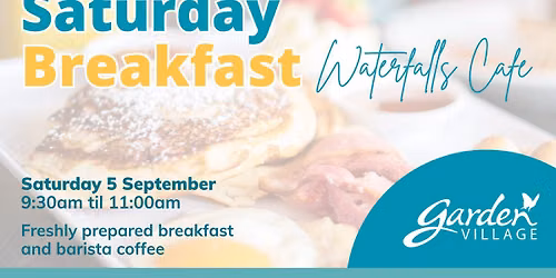 Waterfalls Cafe Breakfast