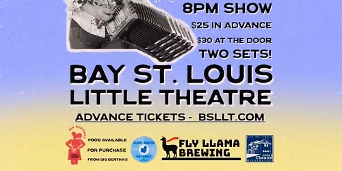 Tyron Benoit Band - LIVE at the Little Theatre - A BIG ZYDECO SHOW!